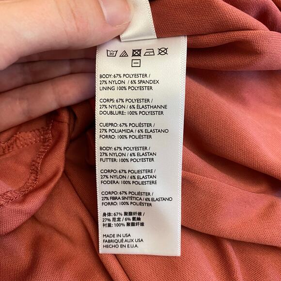 Free People Olivia Velvet Burnout Slip Dress in Dusty Rose Womens Size S - Picture 9 of 10